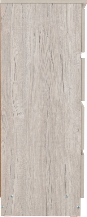 Malvern 3 + 2 Drawer Chest - Urban Snow