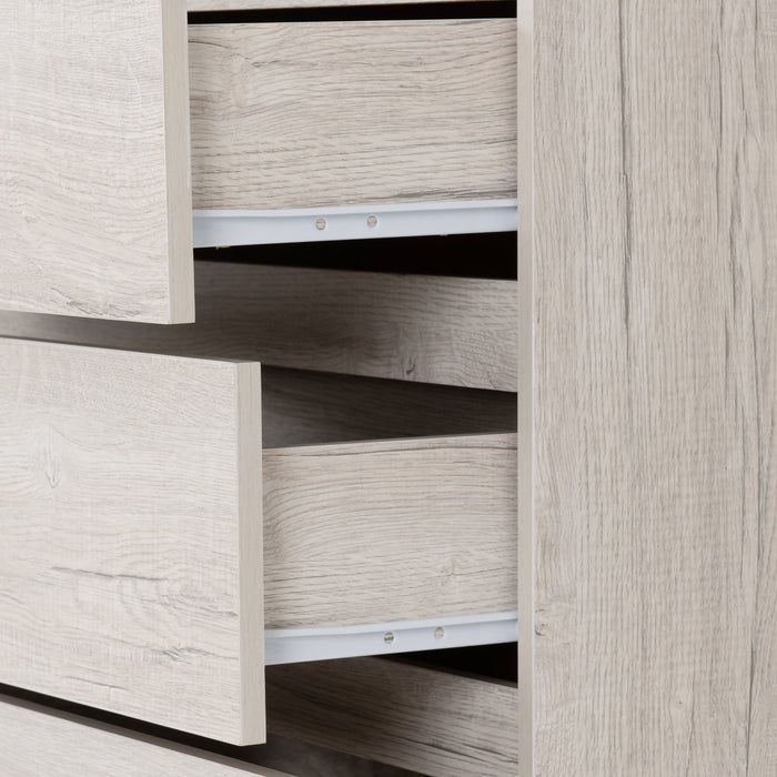 Malvern 3 + 2 Drawer Chest - Urban Snow