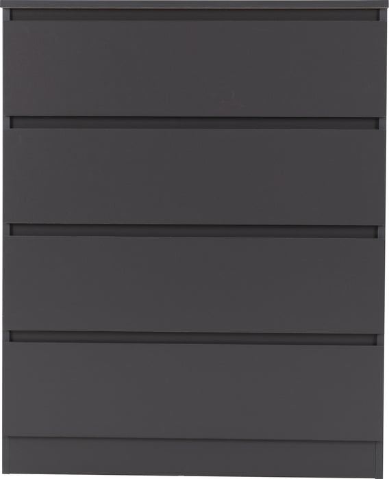 Malvern 4 Drawer Chest – Grey
