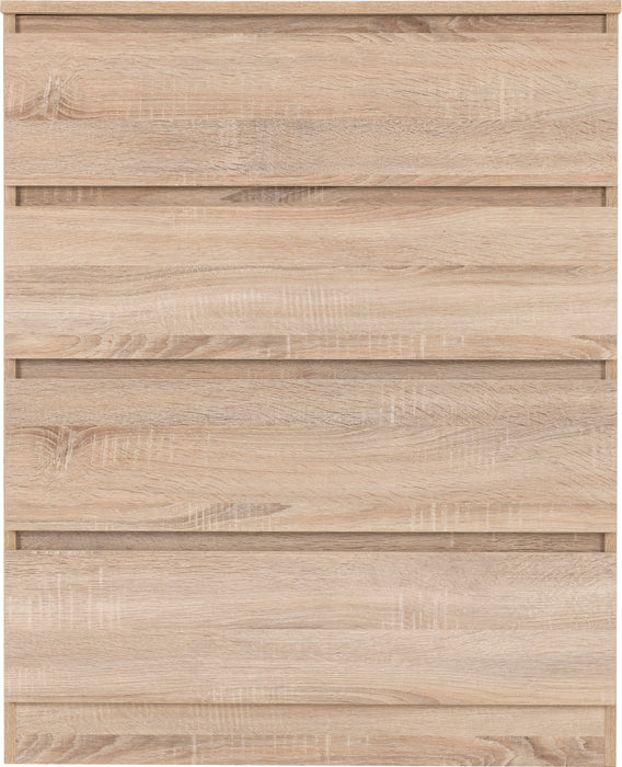 Malvern 4 Drawer Chest - Sonoma Oak Effect