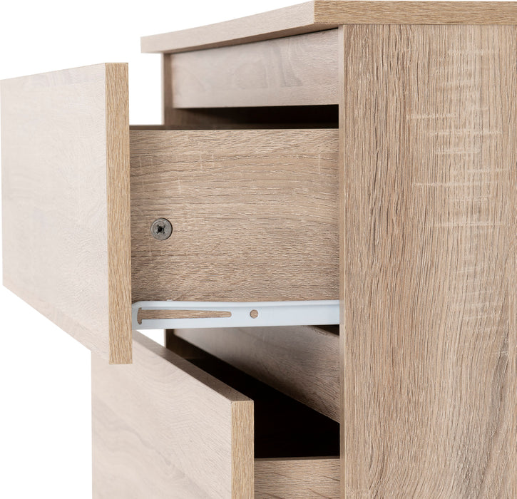 Malvern 4 Drawer Chest - Sonoma Oak Effect