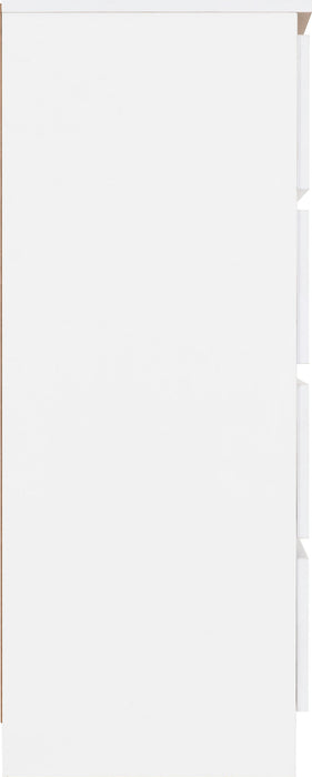 Malvern 4 Drawer Chest – White