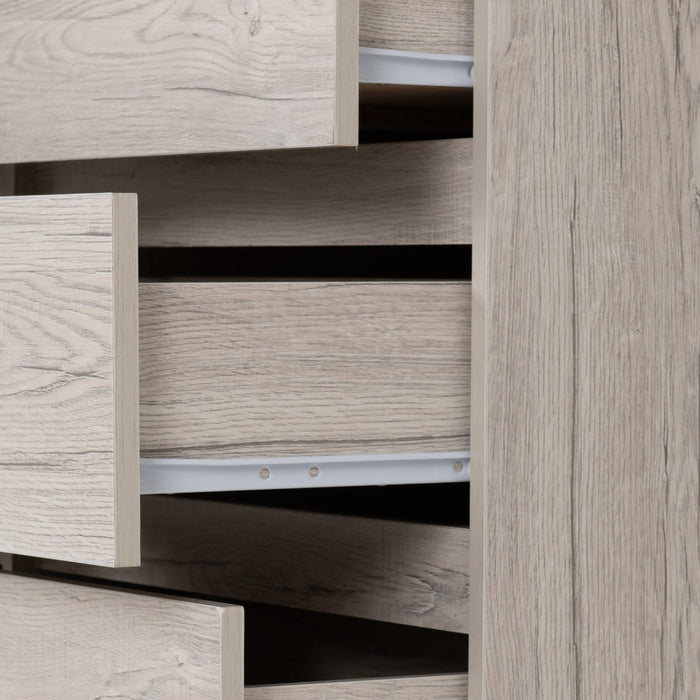 Malvern 6 Drawer Chest - Urban Snow