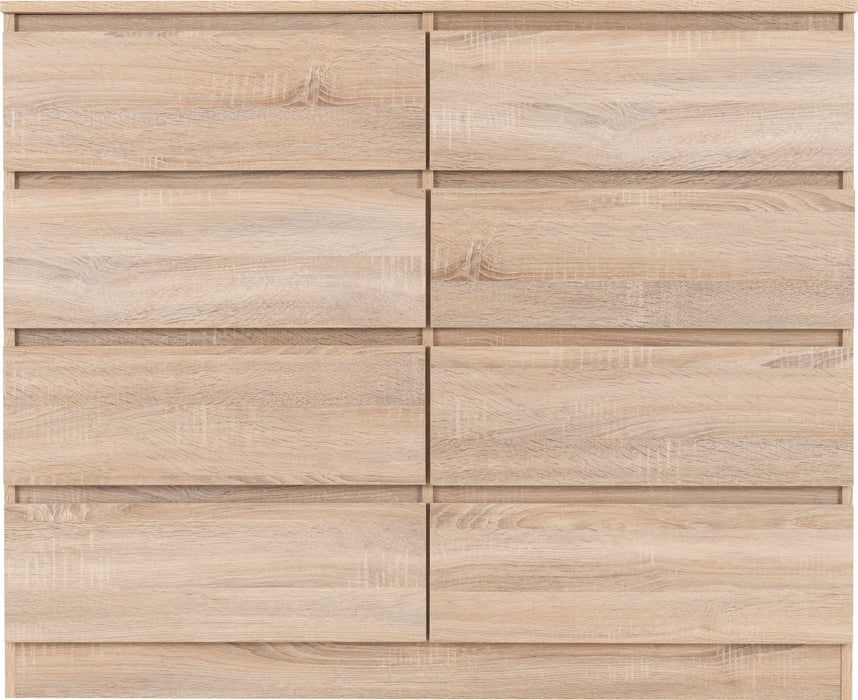 Malvern 8 Drawer Chest – Sonoma Oak Effect