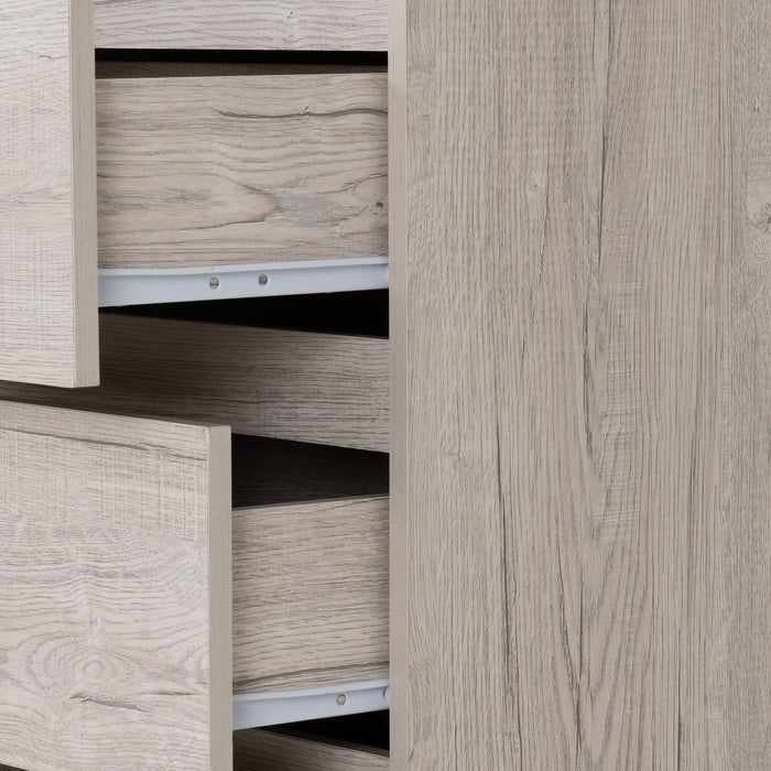 Malvern 8 Drawer Chest – Urban Snow