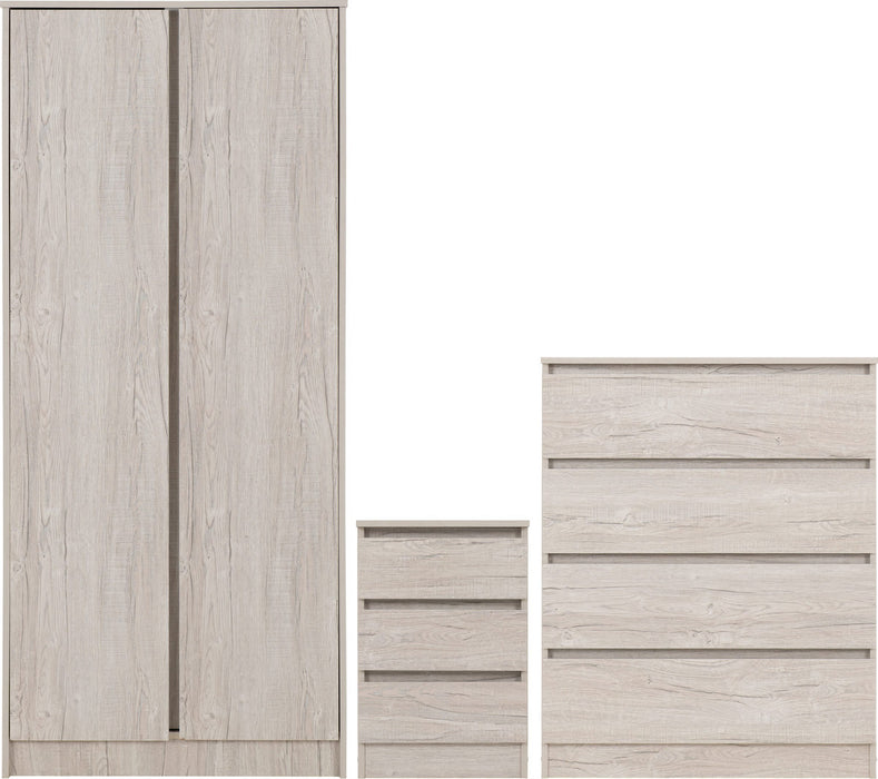 Malvern Trio Bedroom Set – Urban Snow