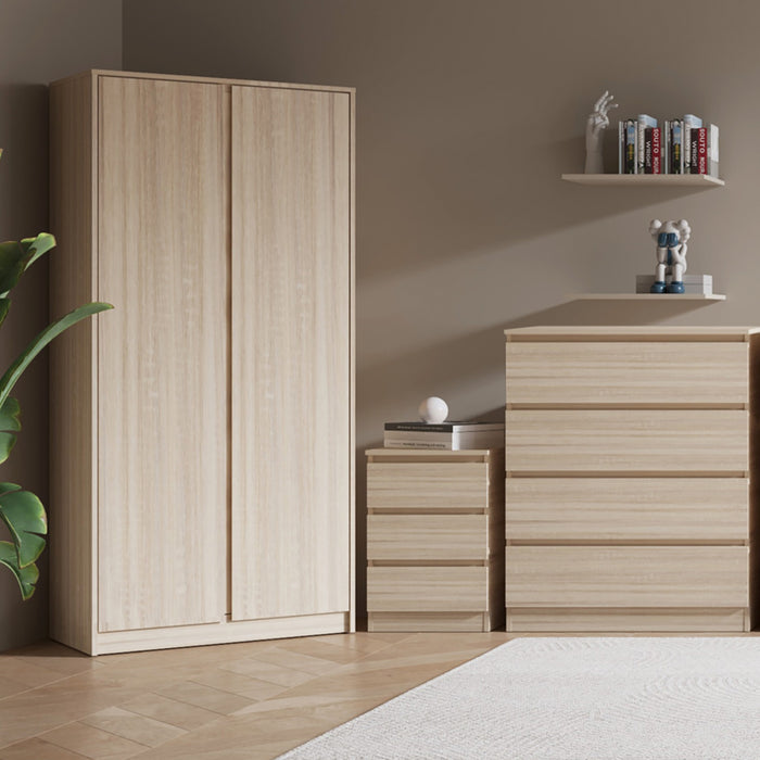 Malvern Trio Bedroom Set – Sonoma Oak Effect