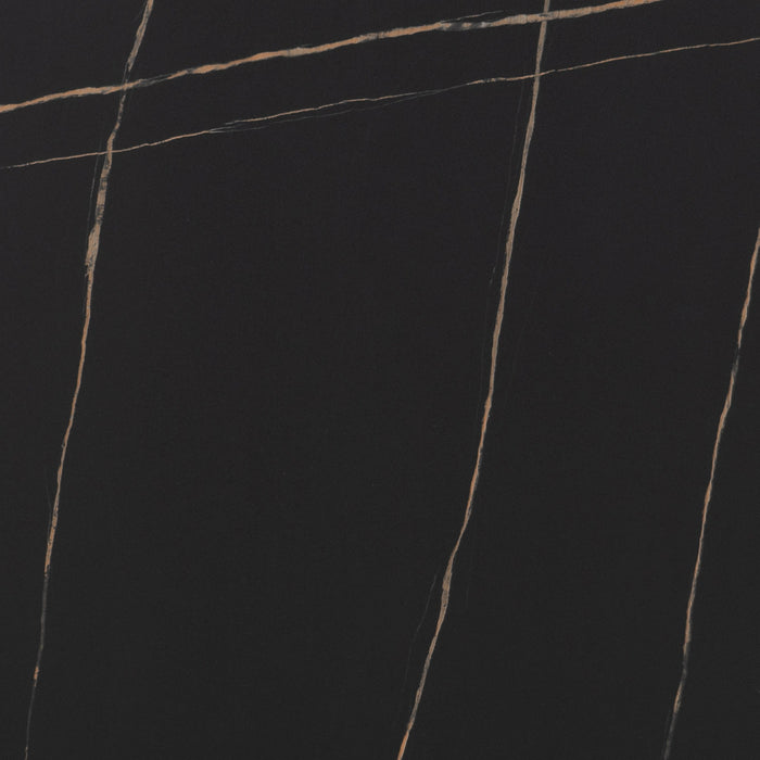 Marlow Marble Top Coffee Table, Black