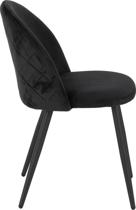 Marlow Chair (Box of 4) – Black Velvet