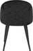 black velvet dining chair