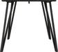 Marlow Dining Table – Black Marble Effect/Black