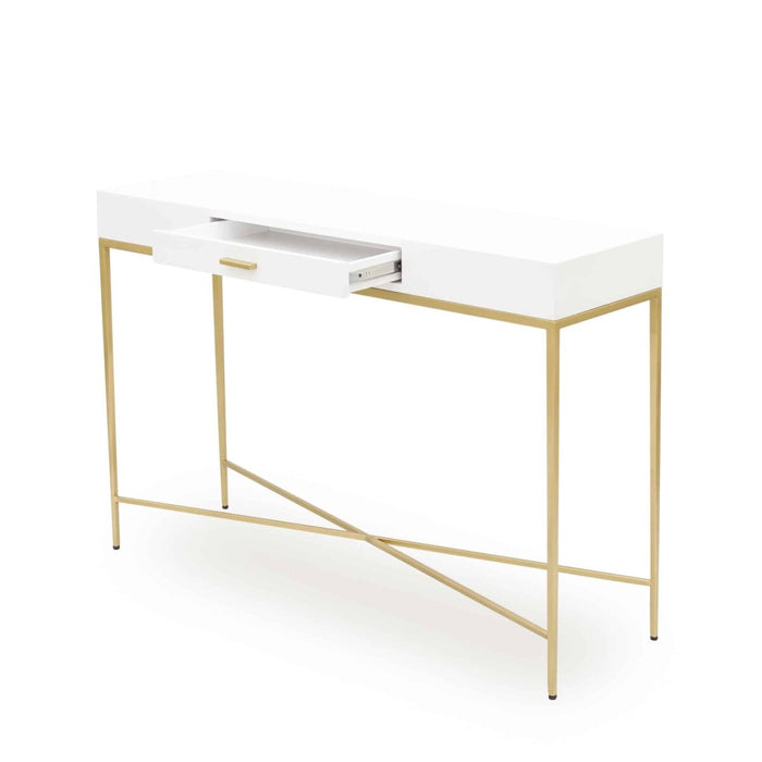 Berkeley Console Table | White-Cheshire Furniture Outlet
