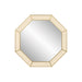 Hampton Mirror | Octagon | Ivory Shagreen-Cheshire Furniture Outlet