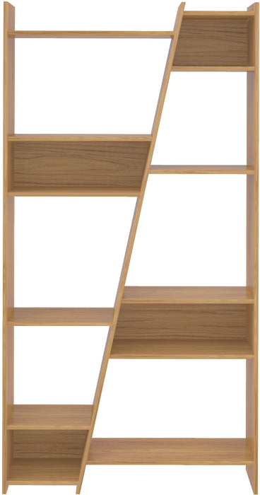 Naples Tall Oak Bookcase