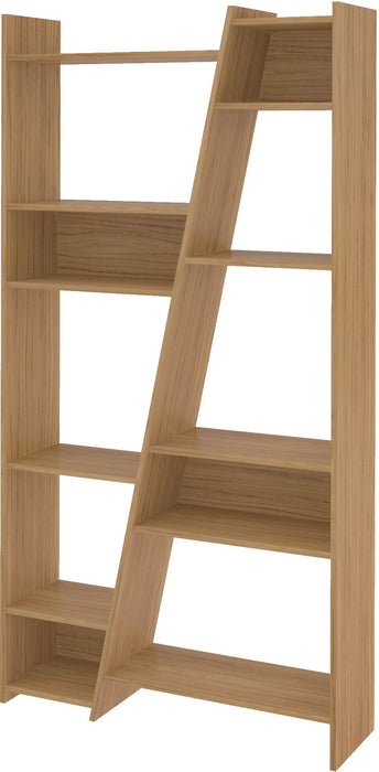 Naples Tall Oak Bookcase