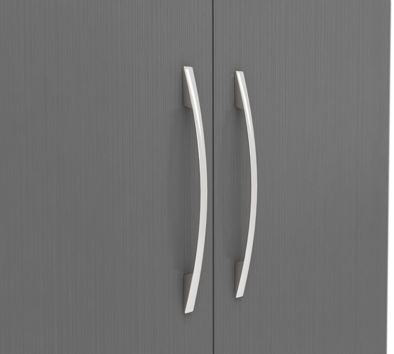 Nevada 3+2 Drawer Chest – 3D Effect Grey