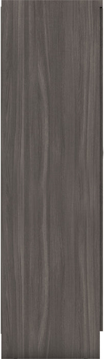 Nevada 6 Door 2 Drawer Mirrored Wardrobe – Black Wood Grain