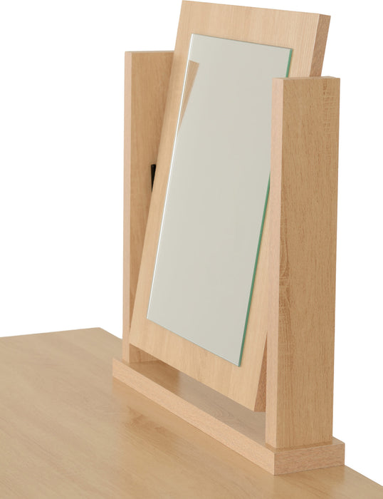 Nevada 4 Drawer Dressing Table Set – Sonoma Oak Effect