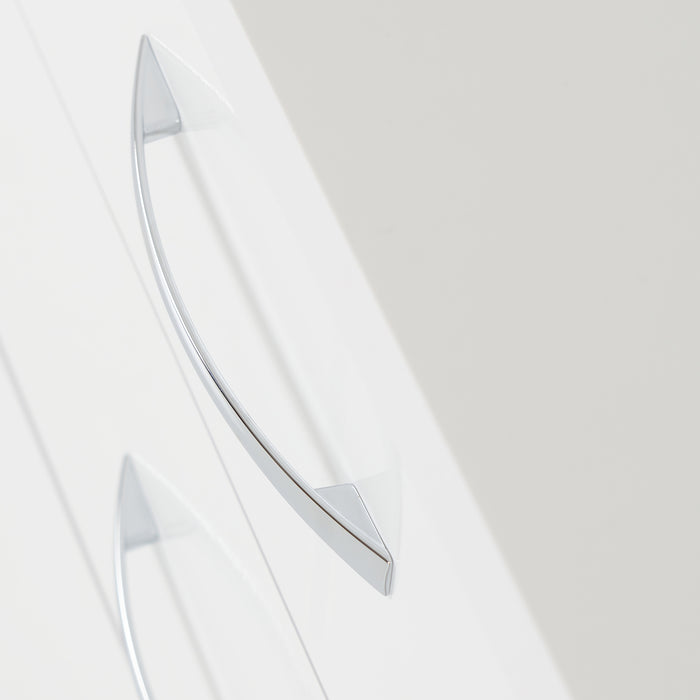 Nevada 4 Drawer Dressing Table Set – White Gloss