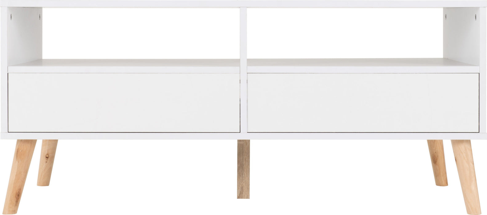 Nordic 2 Drawer Coffee Table, Wood