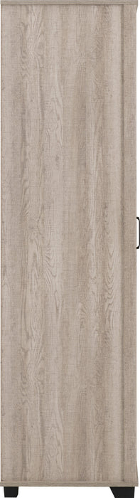 Oliver 4 Door Wardrobe - Light Oak Effect