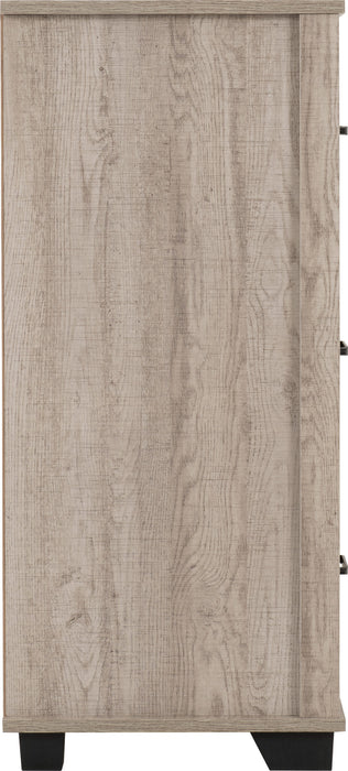 Oliver 6 Drawer Chest - Light Oak Effect