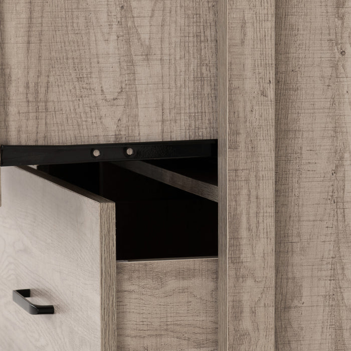 Oliver 6 Drawer Chest - Light Oak Effect