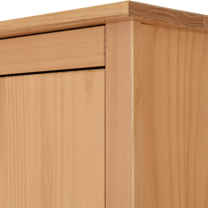 Oslo 2 Door Wardrobe - Antique Pine