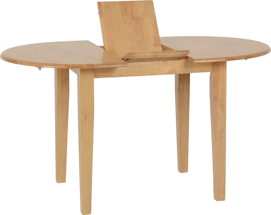 Oxford Extending Folding Dining Table Natural Oak