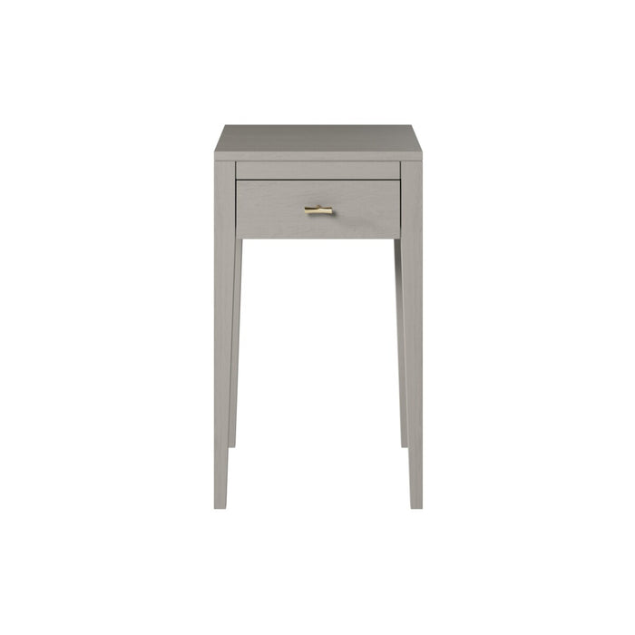 Radford Bedside | Grey | 1 Drawer-Cheshire Furniture Outlet
