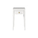 Radford Bedside | White | 1 Drawer-Cheshire Furniture Outlet