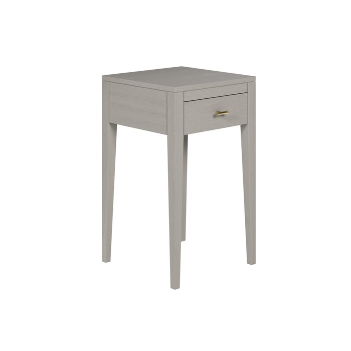 Radford Bedside | Grey | 1 Drawer-Cheshire Furniture Outlet