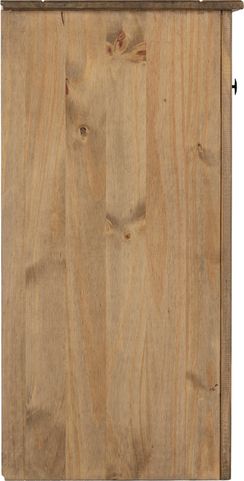 Panama 2 Door 2 Drawer Sideboard – Natural Wax side view