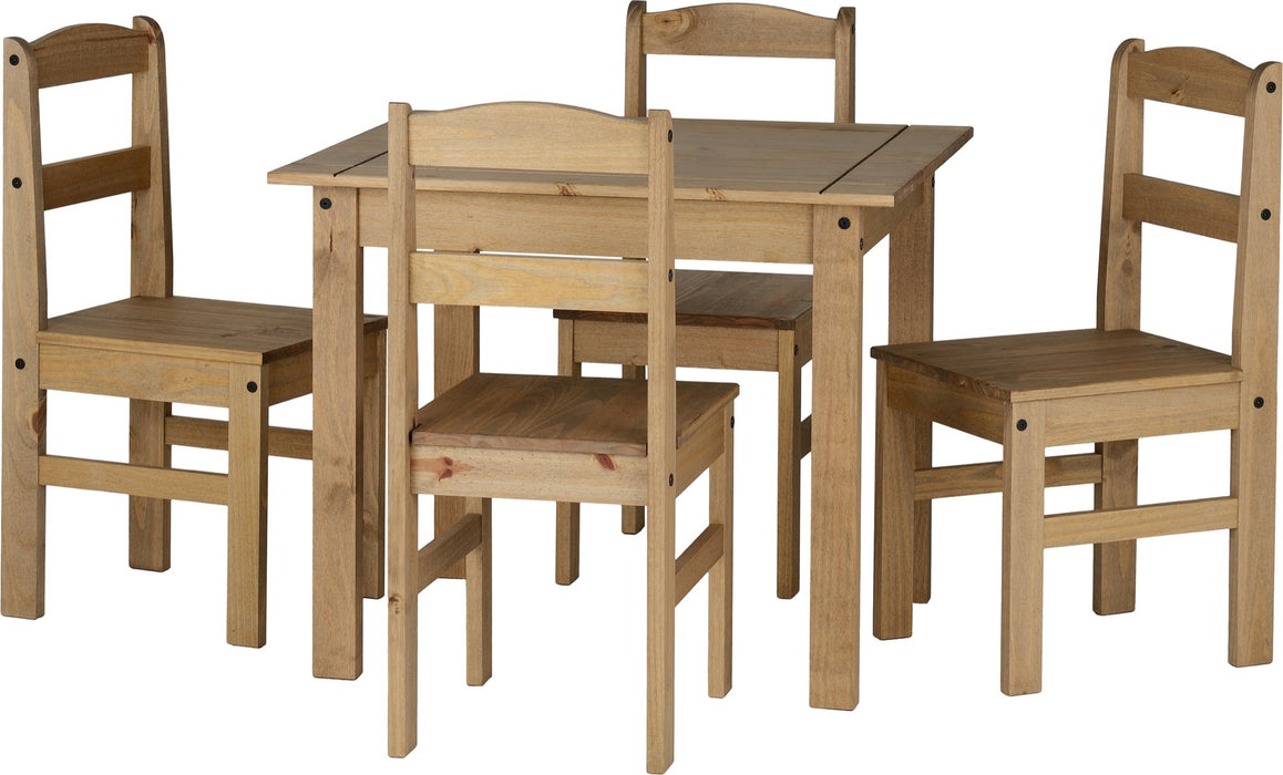 Panama Dining Set Oak Natural wax 