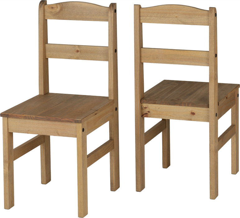 Panama Dining Chair Oak Natural wax 