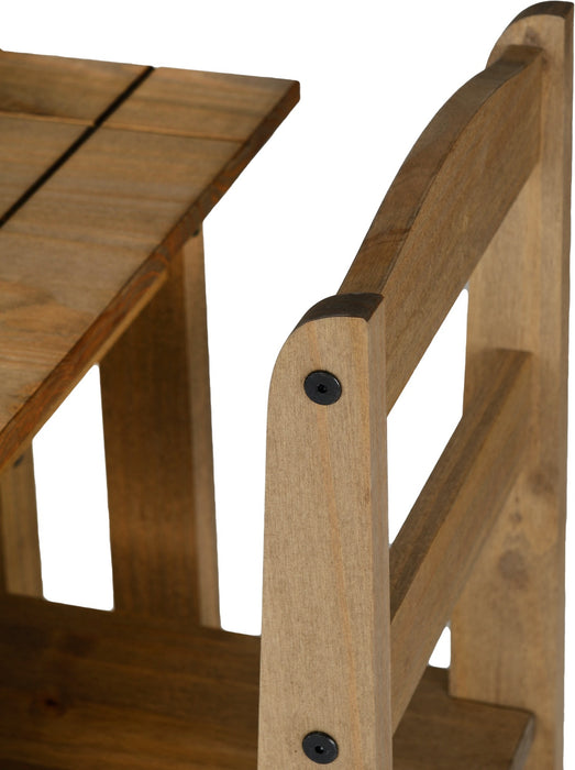 Panama Dining Set Oak Natural wax Close up