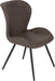 Brown Faux Leather Chair