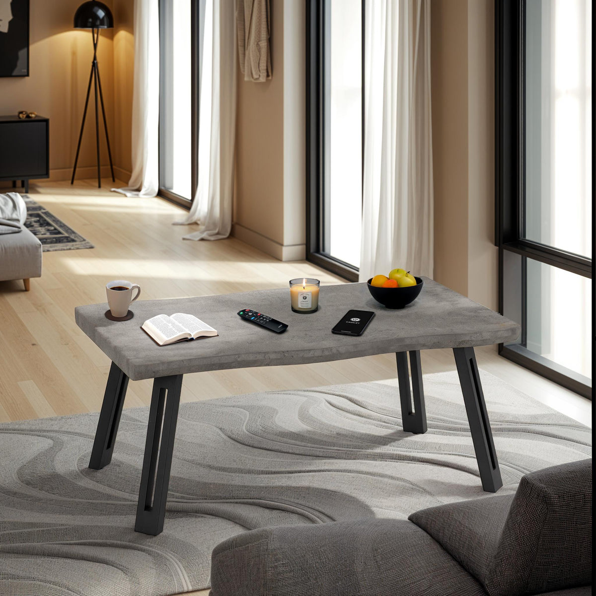 Quebec Wave Edge Coffee Table — Cheshire Furniture Outlet