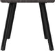 quebec dining table black wood stylish