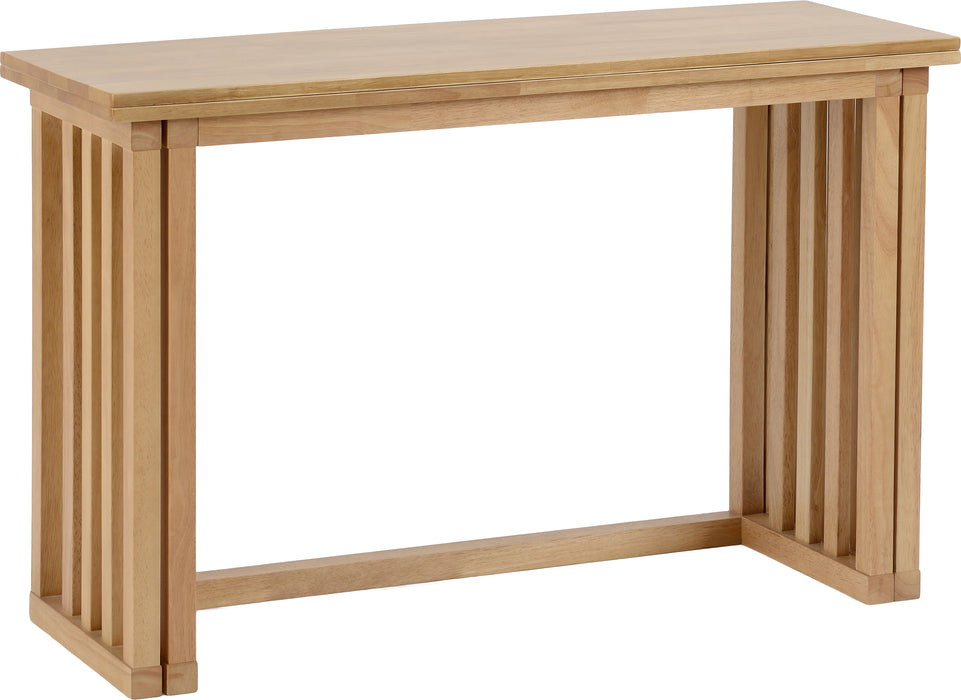 Richmond Foldaway Dining Table – Oak Varnish