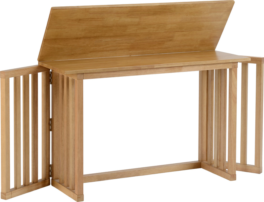 Richmond Foldaway Dining Table – Oak Varnish