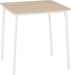 Riley Small Dining Table White & Light Oak Effect Veneer