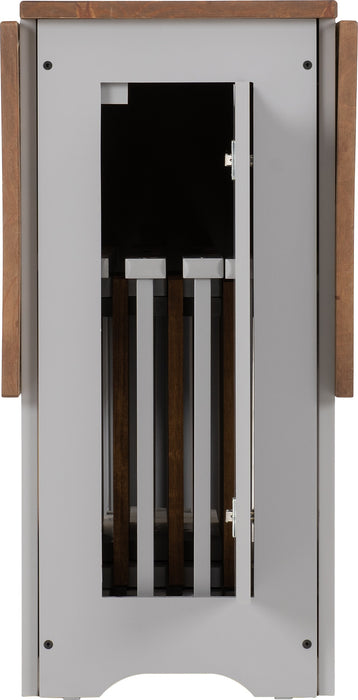 Santos Butterfly Dining Set – Grey Slate/Distressed Waxed Pine