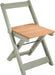 Santos Butterfly Dining Chair Green/Distressed Waxed Pine