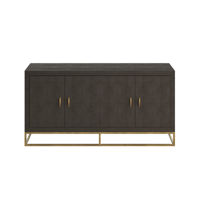 Hampton Sideboard | Brown Shagreen-Cheshire Furniture Outlet