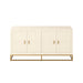 Hampton Sideboard | Ivory Shagreen-Cheshire Furniture Outlet