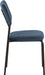 Sheldon Chair Navy Blue Velvet Fabric