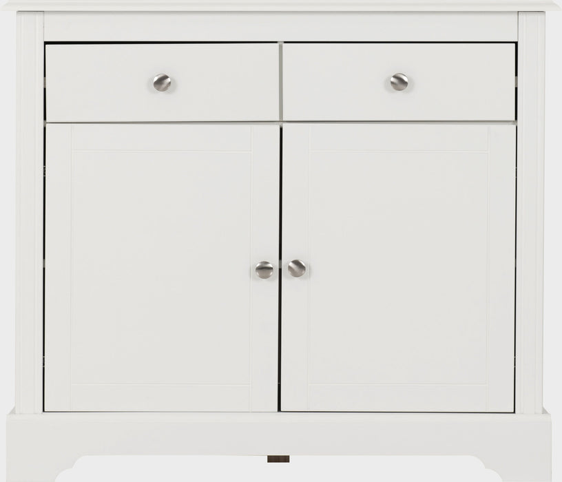 Stratford 2 Door 2 Drawer Sideboard – White