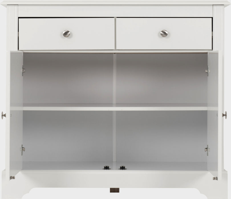 Stratford 2 Door 2 Drawer Sideboard – White