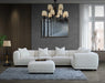Aluxo Lottie Modular Corner - Polar Boucle-Cheshire Furniture Outlet